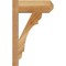 Ekena Millwork Olympic Craftsman Rough Sawn Outlooker, Western Red Cedar, 6"W x 14"D x 22"H OUT06X14X22OLY04RWR - alternate 2